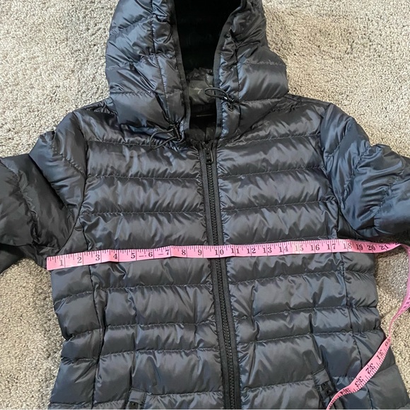 COACH Women’s NEW Long Down Coat With Hood In Black Size L $798 Warm Lightweight - Picture 7 of 16